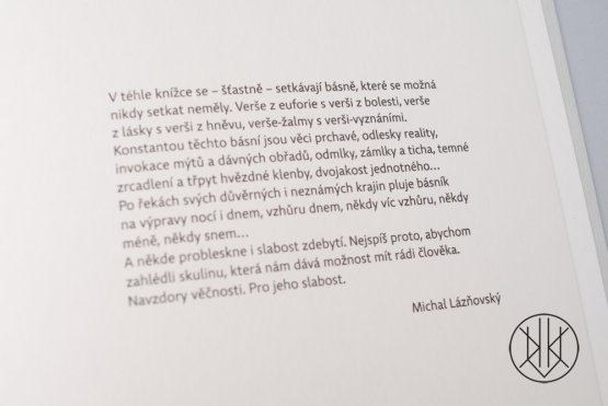 Tomáš Vondrovic: Báseň je rostlina