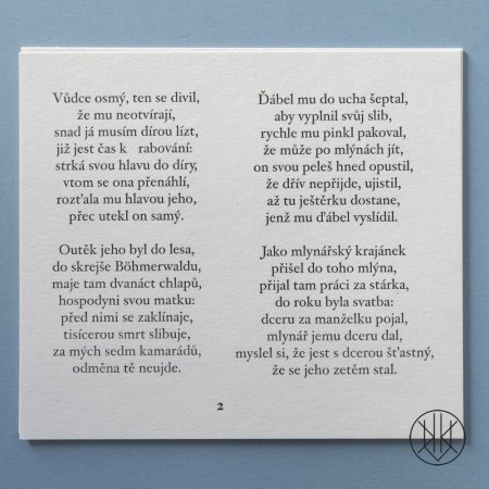 David Catjhaml: Nová píseň O velkém příběhu na bavorském pomezí (kolorovaná)