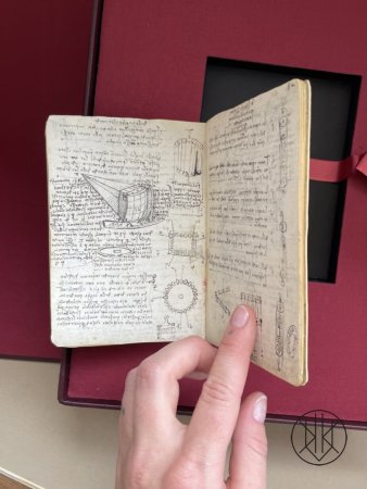 Leonardo da Vinci: Pařížské skicáře – Série I (Faksimile)