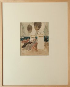 František Tavík Šimon - Na parníku