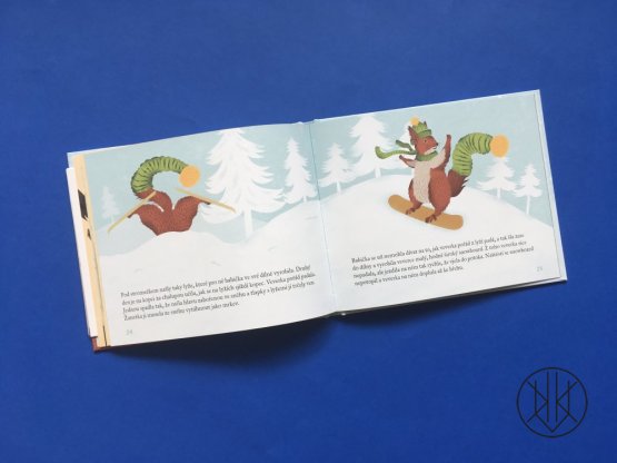 Veverka z Vamberka - Na sněhu