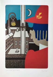 Michal Singer – "Noční obyvatel" - Pocta R. Magrittovi