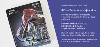 UVEDENÍ KNIHY Jiřina Žertová – Nejen sklo