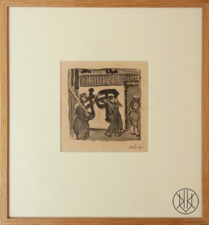 Emil Orlik - Čínští vězni