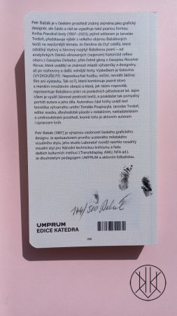 Petr Babák: Pravdivé texty (1997-2023)