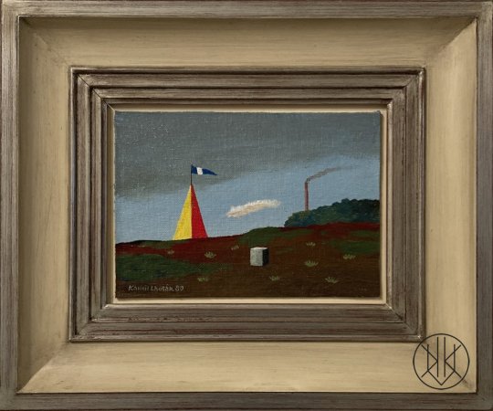 Kamil Lhoták: Červenožlutý jehlan