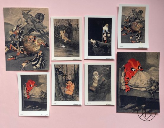 Kwaidan - set of 8 postcards