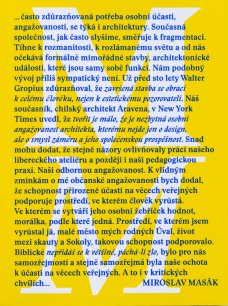 Miroslav Masák : O poslání architektů I.