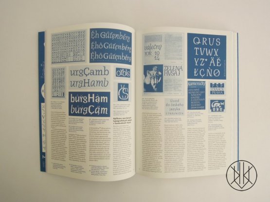 Jaroslav Benda 1882-1970: Typografická úprava a písma
