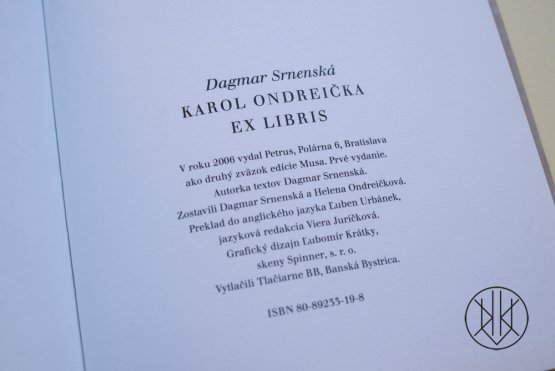 Karol Ondreička - Ex libris