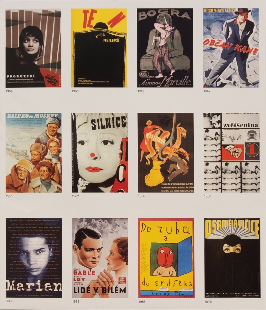 アート・デザイン・音楽 czech film postersof the 20th century Czech Film Posters of the 20th Century | Knihkupectví a umělecká
