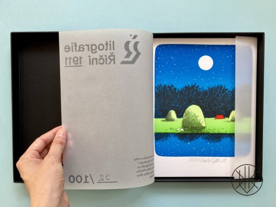 Litografie Říční: Limitovaná edice s 5 grafickými listy