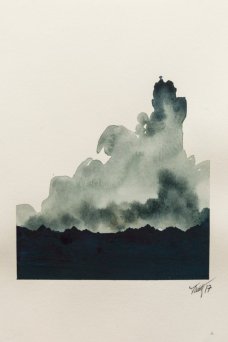 Barbora Tauerová: Untitled, watercolor, 2017