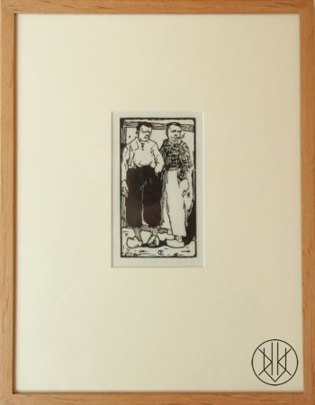 Emil Orlik - Dutch boys