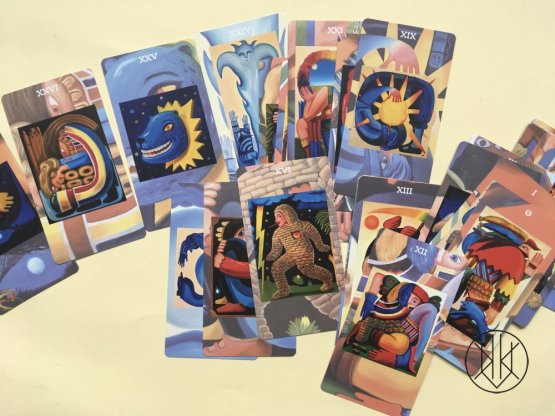 Klára Sedlo: Oilpainting Tarot