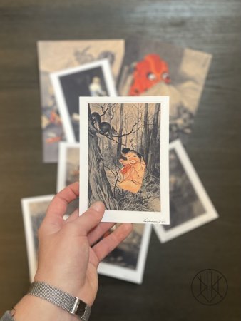 Kwaidan - set of 8 postcards
