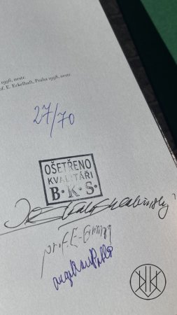 Padesát let B.K.S. – limitovaná verze s grafickým listem