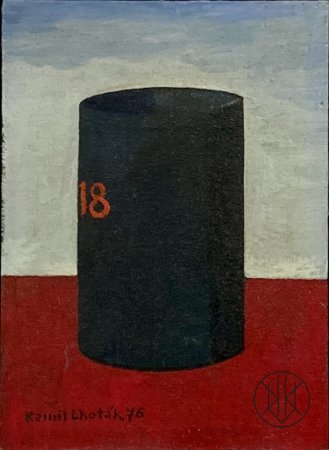 Kamil Lhoták: Modrý barel