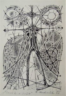 František Hudeček, Člověk a svět