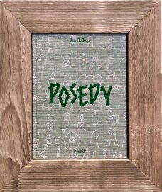 Posedy: limitovaná edice knihy a fotografie v rámu