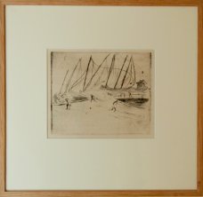 Emil Orlik - Tidal Wave in the Harbour