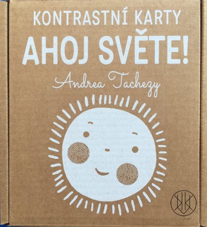 AHOJ SVĚTE! Kontrastní karty Andrey Tachezy