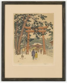 T. F. Šimon: Brána Tori v Kjótu