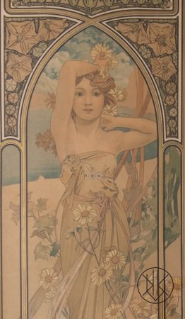 Alfons Mucha - Denní doby - Nádhera dne (1899)