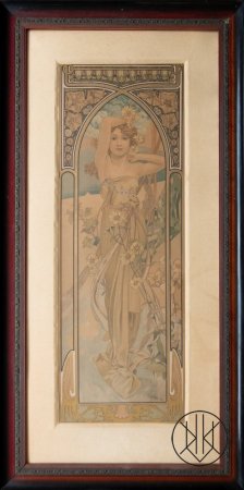 Alfons Mucha - Denní doby - Nádhera dne (1899)