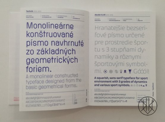 Fonts SK.  Digitized type design in Slovakia