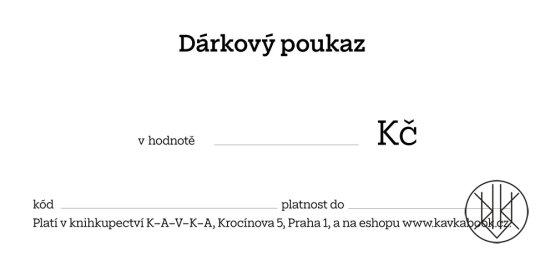 Dárkový poukaz (1000,-Kč)