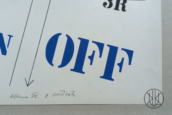 Eduard Ovčáček: ON - OFF, serigrafie z alba 76