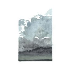 Bára Tauerová: Untitled, watercolour, 2017