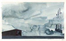 Barbora Tauerová: Untitled, watercolor, 2018