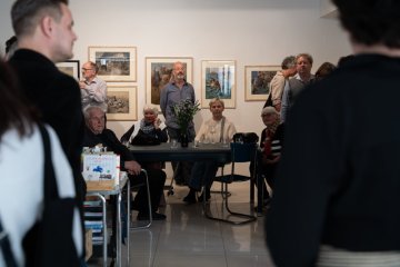 Fotoreportáž z vernisáže výstavy a uvedení knihy děl Věnceslava Černého