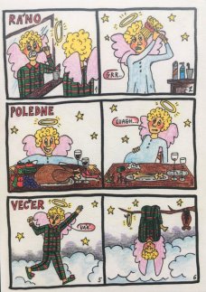 Vánoční pohled