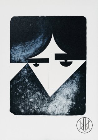 Vendula Chalánková: litografie z alba Kafka 100
