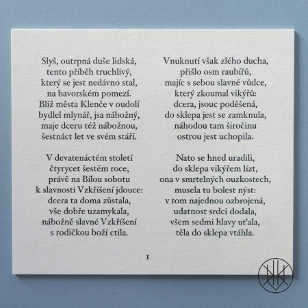 David Catjhaml: Nová píseň O velkém příběhu na bavorském pomezí (kolorovaná)
