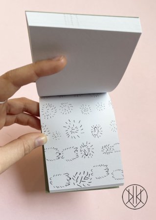 Flip Hedge Book (zelený)