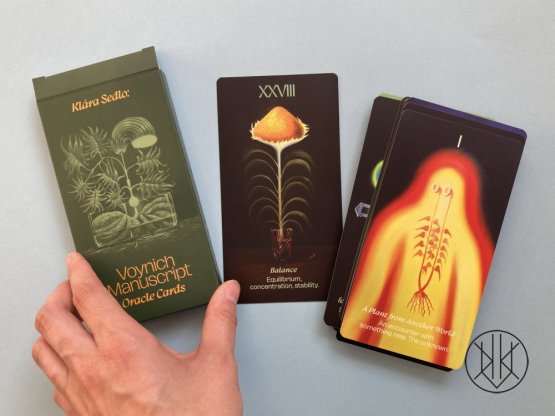 Klára Sedlo: Voynich Manuscript Oracle Cards