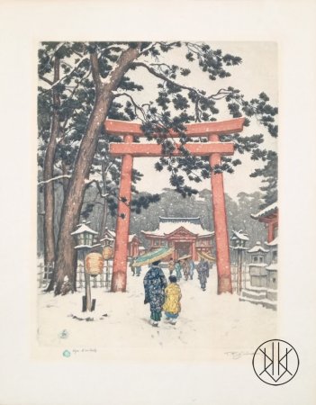 T. F. Šimon: Brána Tori v Kjótu