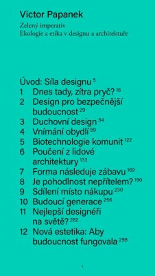 Zelený imperativ: Ekologie a etika v designu a architektuře