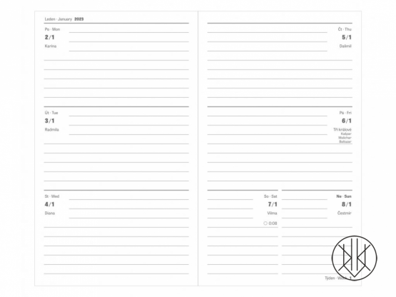 Weekly planner (small)