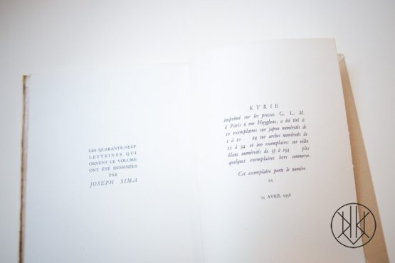 Pierre Jean Jouve: Kyrie (il. Josef Šíma)