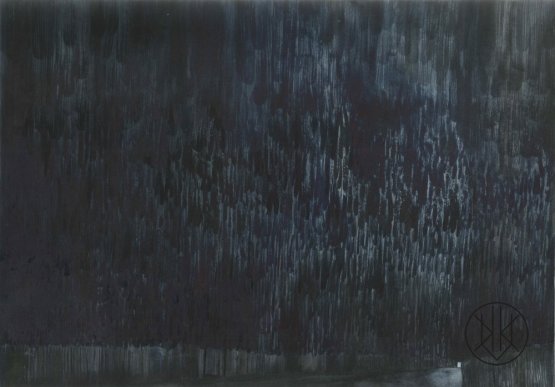 Bára Tauerová: Untitled, watercolour, 2018
