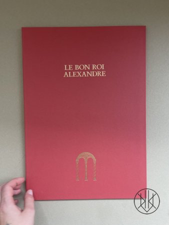 Single page - Alexander Diving (Facsimile)